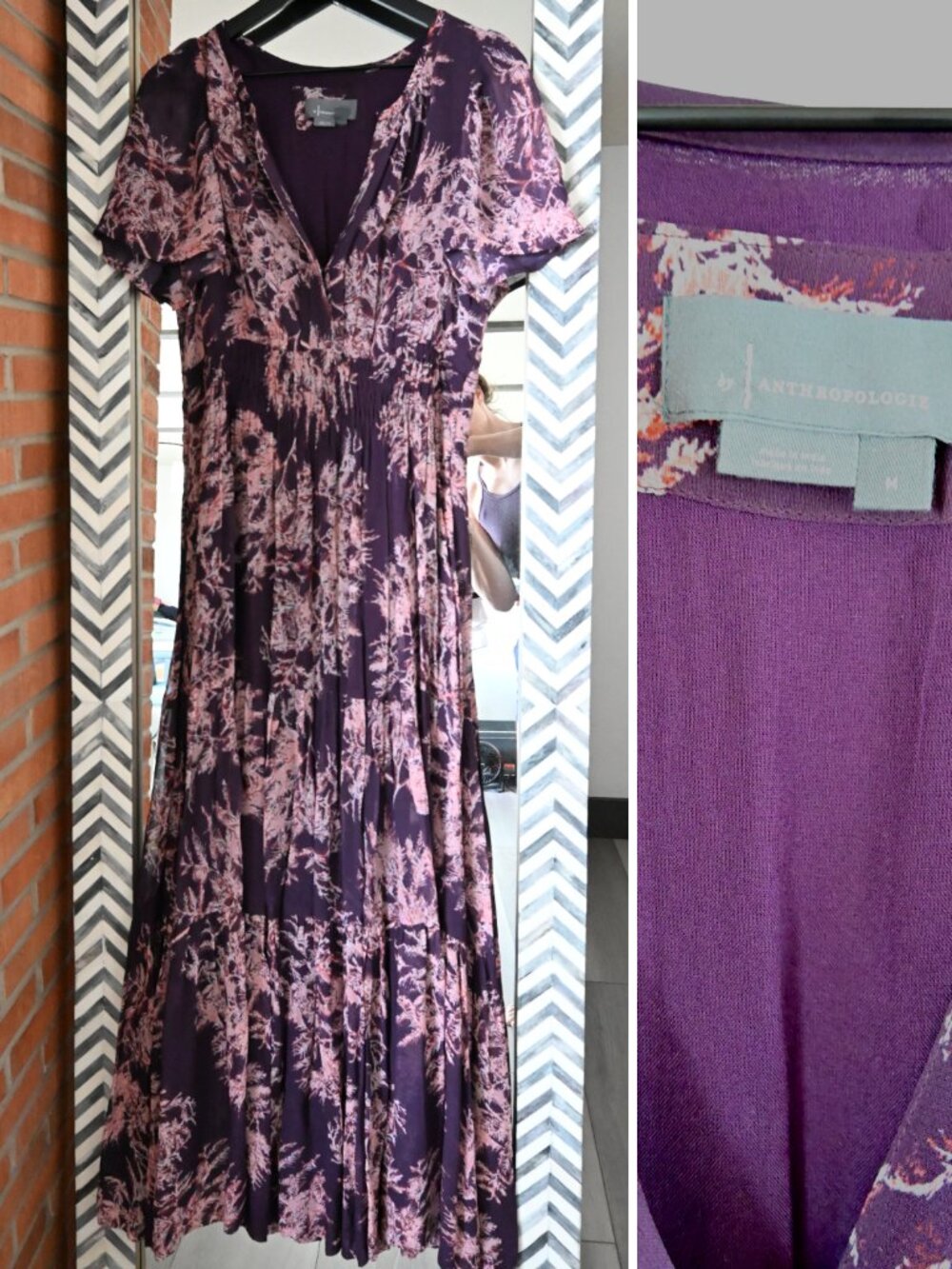 Anthropologie Somerset Maxi Dress Chiffon Edition - Picture 2 of 4